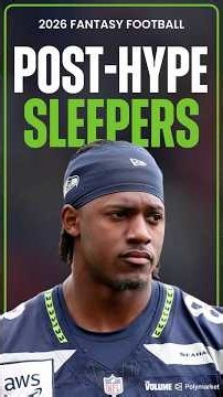 Post-Hype Sleepers You Need on Your Roster! | Fantasy Football #shorts
