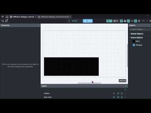 Gdevelop 5 Textbox Tutorial