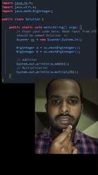 Can Java handle 200-digit numbers? YES with BigInteger! #hackerrank #coding #java #fyp #trending