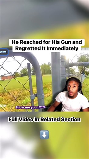 He Reached for His Gun and Regretted It Immediately 😳🚔