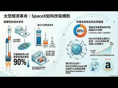 SpaceX 靠馬斯克經濟學如何輾壓電信巨頭
