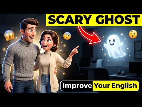 Is That a Real Ghost?! 👻 | English Story | A1 - A2