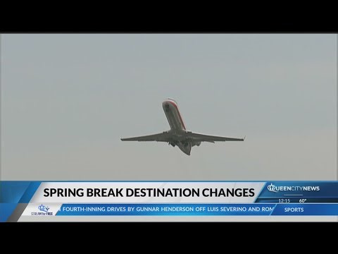 Aviation Anayst: Some reconsidering spring break travel amid Mexico unrest