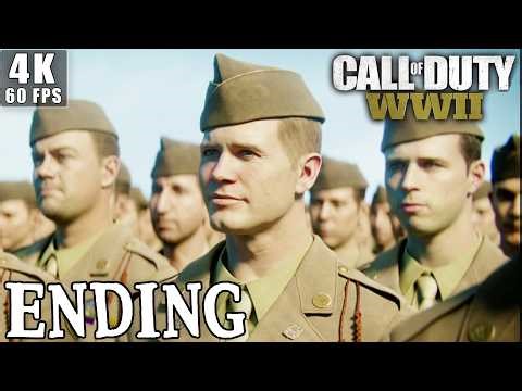 CALL OF DUTY WW2 Gameplay Walkthrough | ENDING | Part 5 [4K 60FPS PC] (No Commentary)