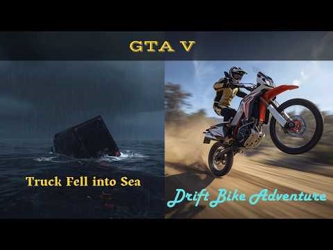 Truck Fell Into the Sea 😳 Then I Tried Exploring the Army Base | GTA V