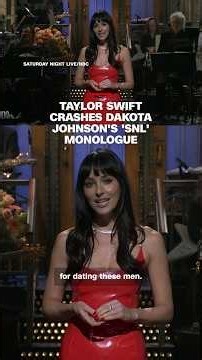 Taylor Swift crashes Dakota Johnson's 'SNL' monologue