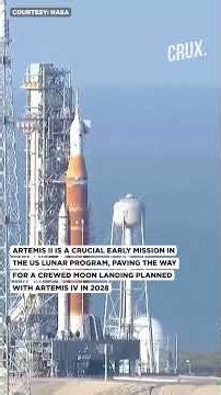 NASA Launches Artemis II Crew, First Crewed Moon Mission In Half A Century