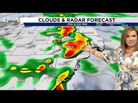 Metro Detroit weather forecast April 23, 2026 -- 6 a.m. Update