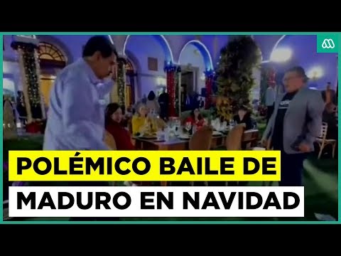 El llamativo baile de Nicolás Maduro en Navidad
