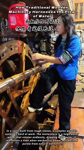 How Traditional Wooden Machinery Harnesses the Flow of Water