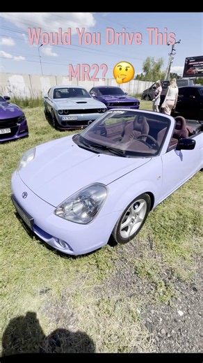Insane Toyota MR2 Spyder in Lavender! 💜🔥 #shorts #supercars #automobile