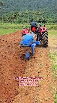 Uzhavan Moldboard plough #tractor #4wd #mahindra
