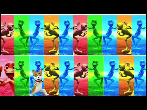 Alien Can’t Stop Dancing 💃😂 | Funny Alien VS Dame Tu Cosita | Meme 2025