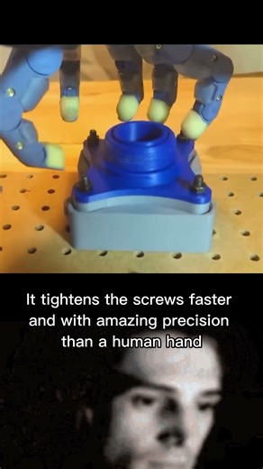 Robot hand with insane precision and speed #shorts #ytshorts #robot #tech