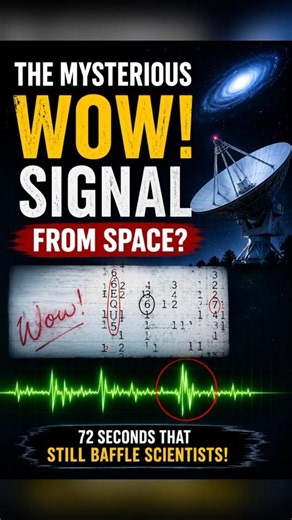 The Mysterious Wow! Signal 👽📡 #viral #science #facts