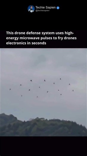 Meet the High Power Microwave Weapon That Fries Drone Swarms in Seconds ⚡🛸🤯