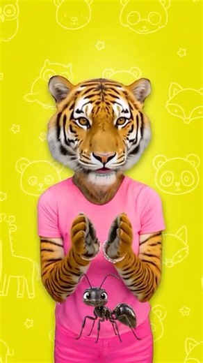 Opposite Words with Animals! 🐯 | Big & Small, Fast & Slow