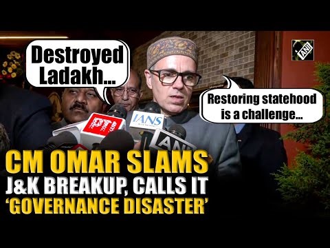 ‘They couldn't handle Ladakh’: CM Omar slams J&K split, questions claims of statehood to Jammu
