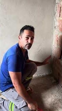 He had me break the pillar to run conduit #tips #mason #youtubeshop