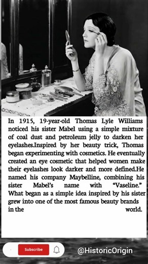 The Secret Story Behind Maybelline’s Name 😱 | Beauty History