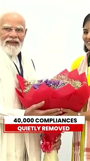 How India Removed 40,000 Compliance Requirements For Businesses #pmmodi #businessgrowth