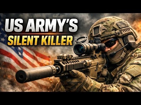 US Army’s Silent Killer | M110 Sniper Rifle Power & Precision