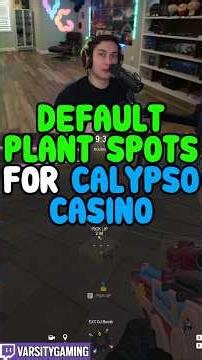 DEFAULT PLANT SPOTS ON CALYPSO CASINO (SIEGE SCHOOL) #shorts