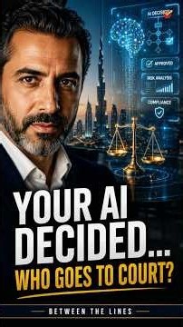 Your AI Made the Decision. You’re Still Going to Court. #uae #strategy #pixelprophet