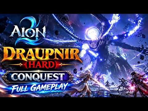 Aion 2 Templar - Draupnir(Hard) Conquest Full Gameplay