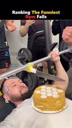 Ranking The Funniest Gym Fails