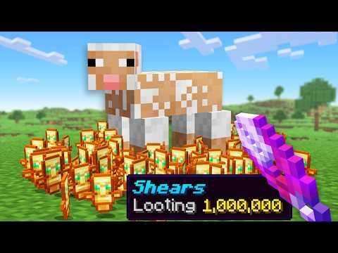 Minecraft, But I Can Looting Anything...