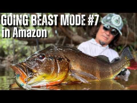 Going Beast Mode #7 : Peacock Bass Fishing in Amazon with Kazz