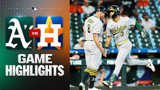 Athletics vs. Astros Game Highlights (8/23/26) | MLB Highlights