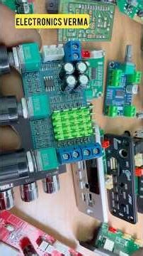 Amplifier board Bluetooth 12v 24v New | Electronics verma