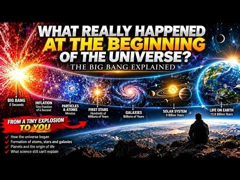 What Really Happened at the Beginning of the Universe? The Big Bang Explained