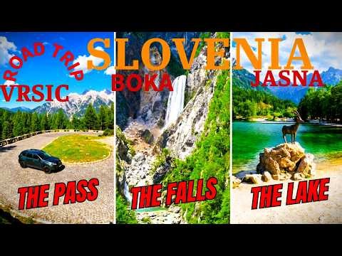 Peisaje incredibile în Slovenia -Pasul Vrsic-Cascada Boka-Statiunea Kranjska Gora -Lacul Jasna