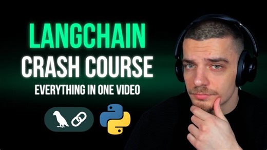 LangChain Full Crash Course - AI Agents in Python | Shenyi Bao