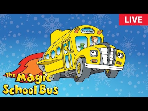 🔴 LIVE 🚌 The Magic School Bus 🚌 Season 3 ❄️ Holiday FULL EPISODES 🦎 Live Stream