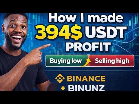 How I Made 394$ USDT Profit In One Crypto Arbitrage Trade (Binance To Binunz Step By Step)