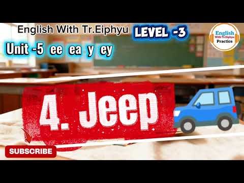 Oxford Phonics World 3 | Unit 5 | ee, ea, y, ey Sounds | Phonics for Kids