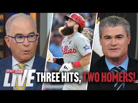 Phillies only record three hits, but two leave the yard as Luzardo dazzles | Phillies Postgame Live