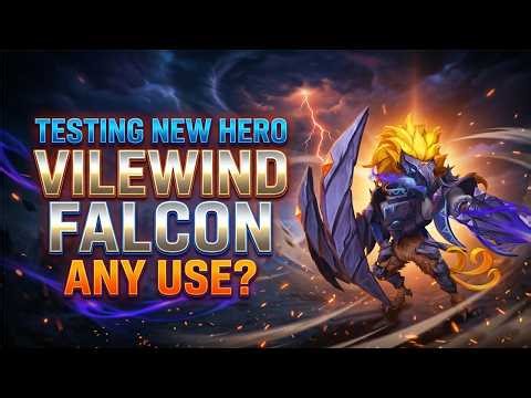 TESTING NEW HERO - VILEWIND FALCON - ANY USE ? CASTLE CLASH