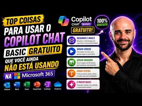 Copilot Chat Basic Gratuito: Coisas Que Você Ainda Não Está Usando