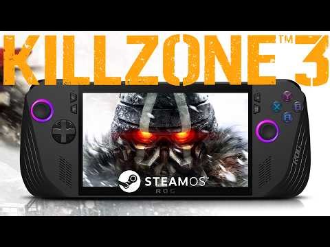 Killzone 3 on ASUS ROG Ally X (SteamOS) — RPCS3 Full Performance Test