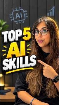 Top 5 In-Demand AI Skills to Learn Right Now