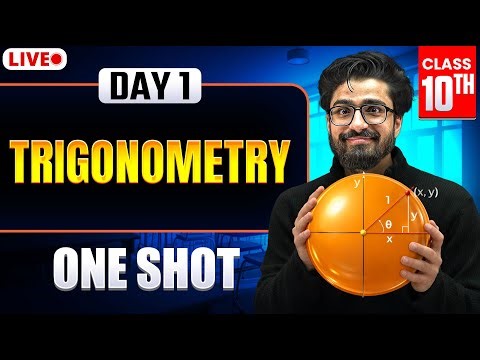 Class 10th TRIGONOMETRY One Shot 🔥 Class 10 Maths Chapter 8 | One Day One Chapter | Boards 2026
