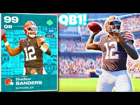 *new* 99 SHEDEUR SANDERS is a TOP QB in MADDEN 26! Must HAVE!?