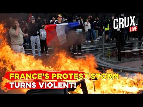 LIVE: France on Edge! Fires, Tear Gas and Mass Arrests Mark Protest Escalation