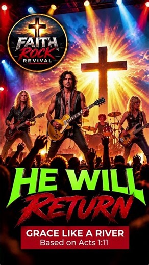 HE WILL RETURN! 🔥 | 80s Christian Rock #shorts