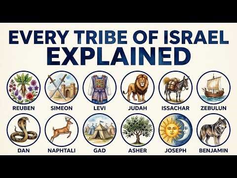 Sabbath School: Hidden Meanings of the 12 Tribes of Israel (Full History Explained) [Lesson 2/Q3]